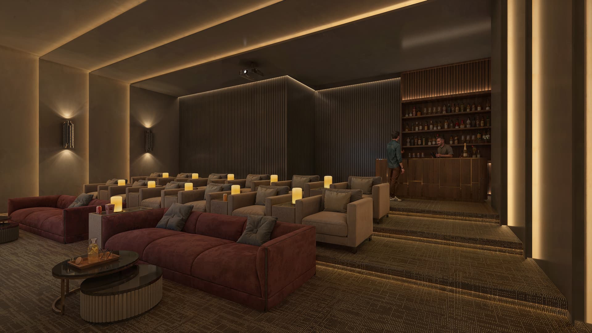 A Private Movie with Family